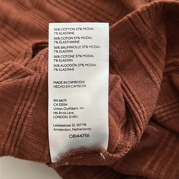 Pilcro Ribbed Tank - Picture 6 of 7